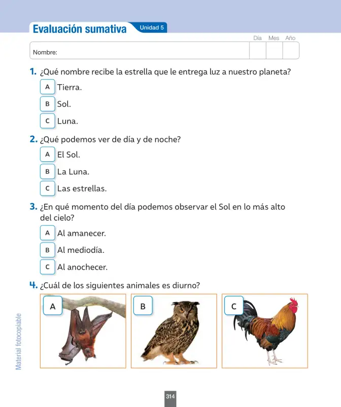 Página 123 de Ciencias Naturales – Primero Básico | Texto del Estudiante (MINEDUC) – Descargar PDF · 2024