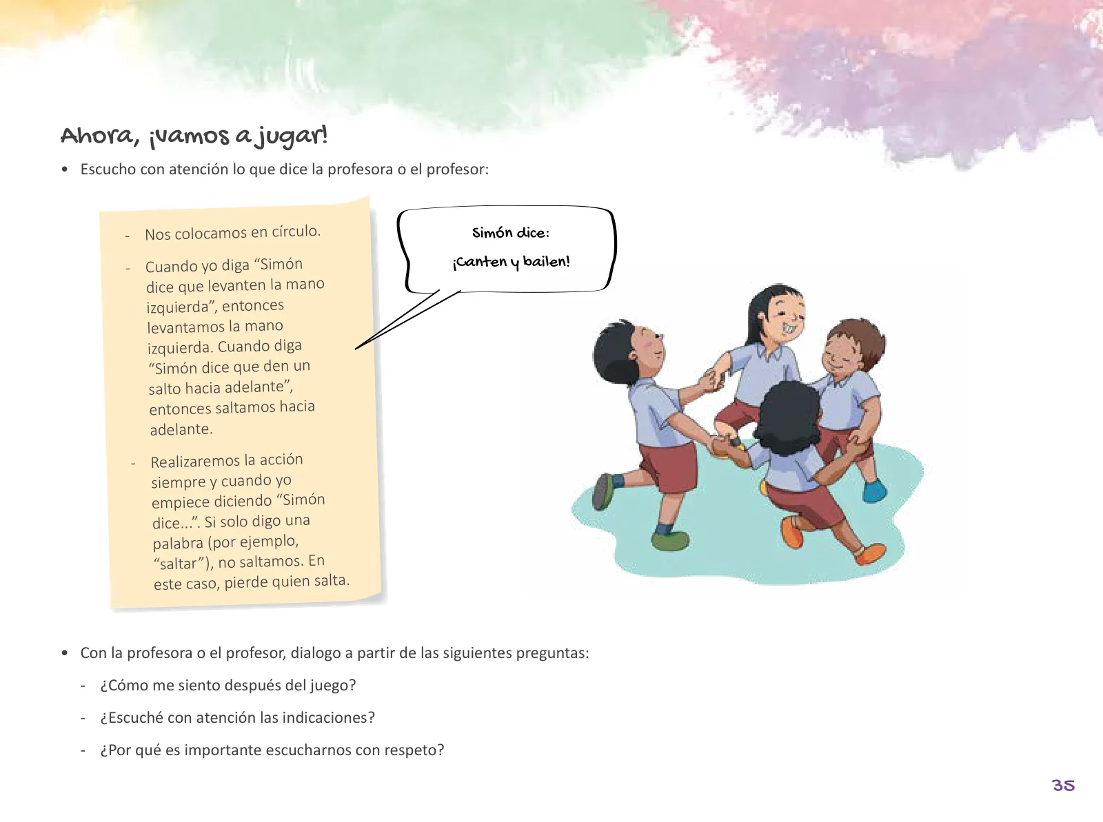 Miniatura página 37 de Cuadernillo de Tutoría 3 : tercer grado de Educación Primaria · 2021