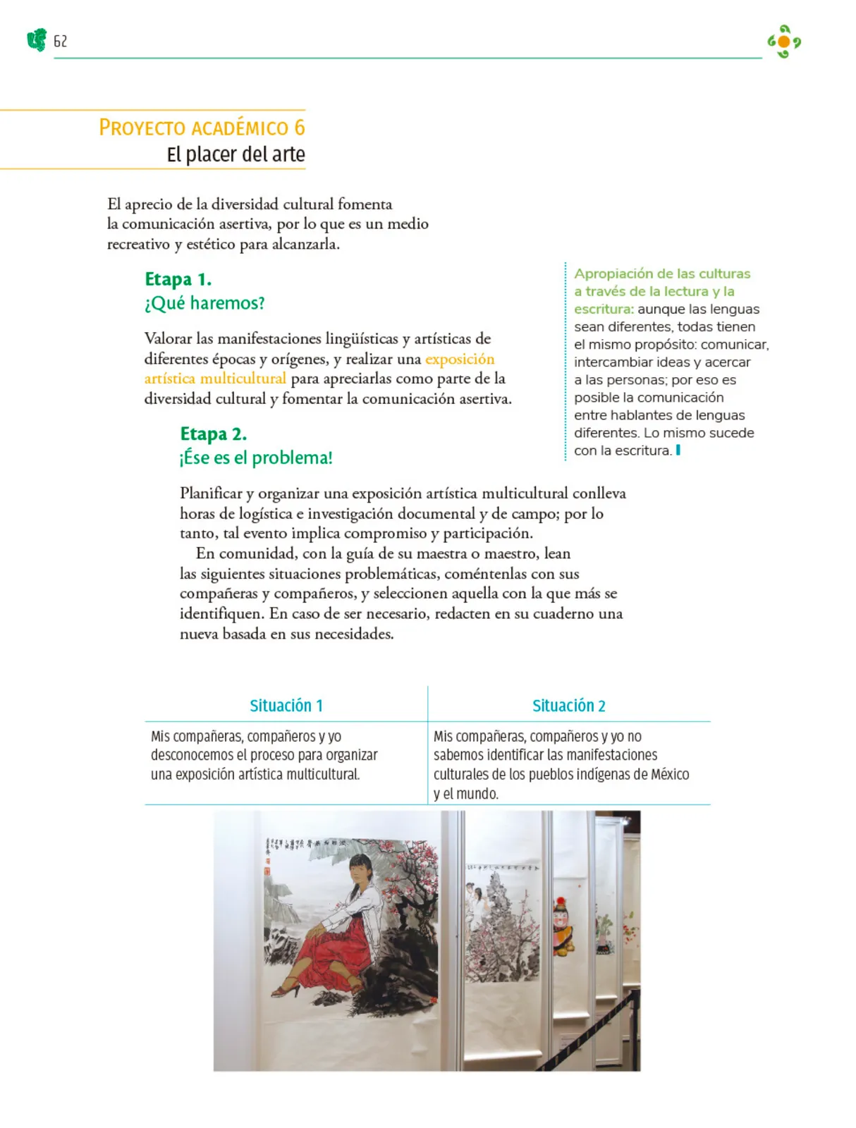 Página 63 de Colección Sk´asolil. Nuestro libro de Proyectos. Tomo I. Libro de Educación Telesecundaria Grado 2° Ciclo Escolar 2025 - 2026