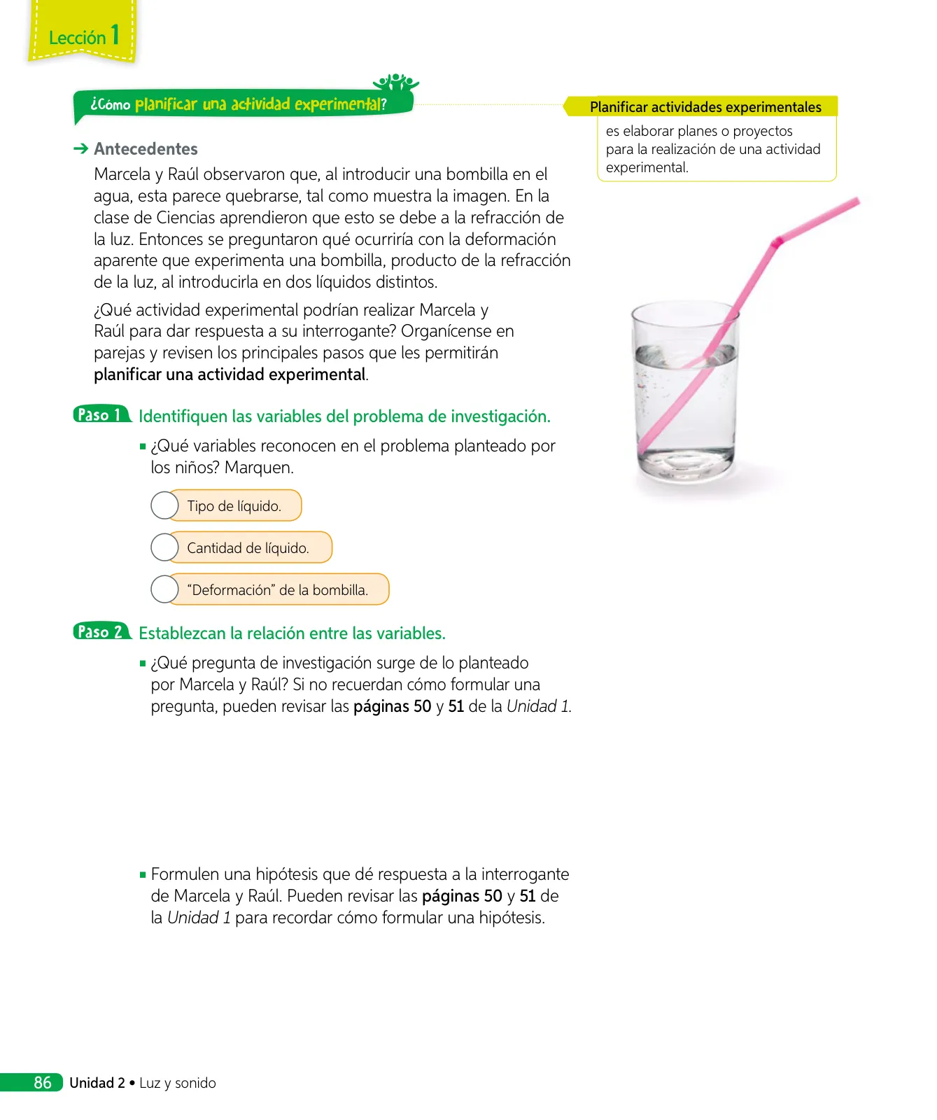 Página 191 de Ciencias Naturales – Tercero Básico | Texto del Estudiante MINEDUC – Descargar PDF · 2024