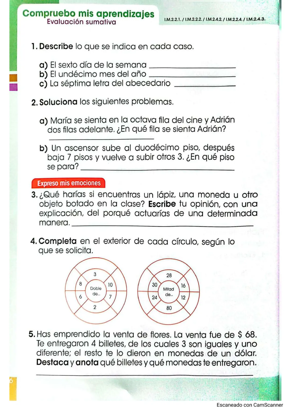 Miniatura página 201 de Matematica · 3 EGB · 2025