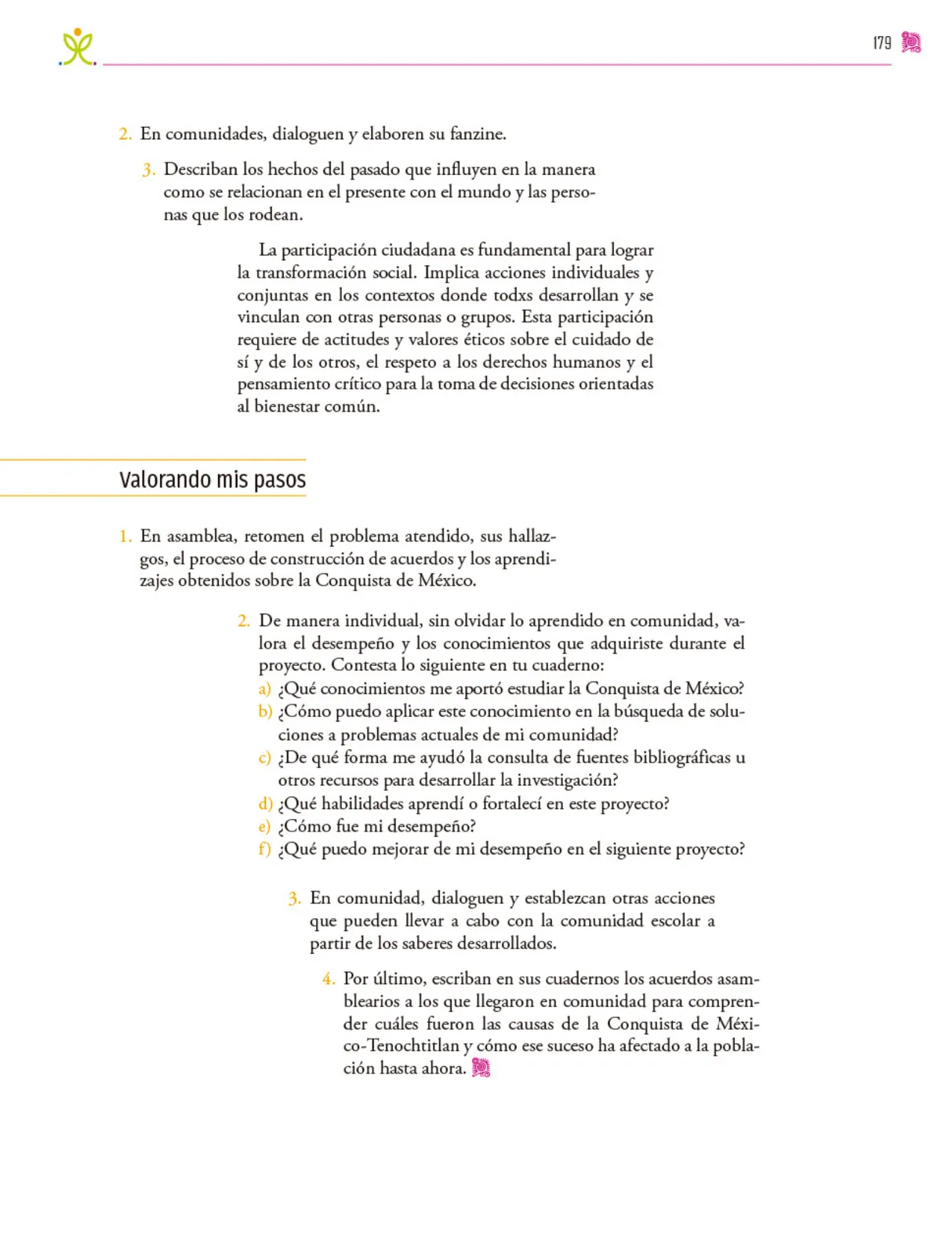Página 180 de Colección Sk´asolil. Nuestro libro de proyectos. Libro de Educación Secundaria Grado 2° Ciclo Escolar 2025 - 2026