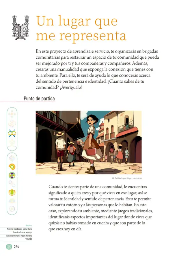 Página 257 de Proyectos Comunitarios. Libro de Educación Primaria Grado 5° Ciclo Escolar 2025 - 2026