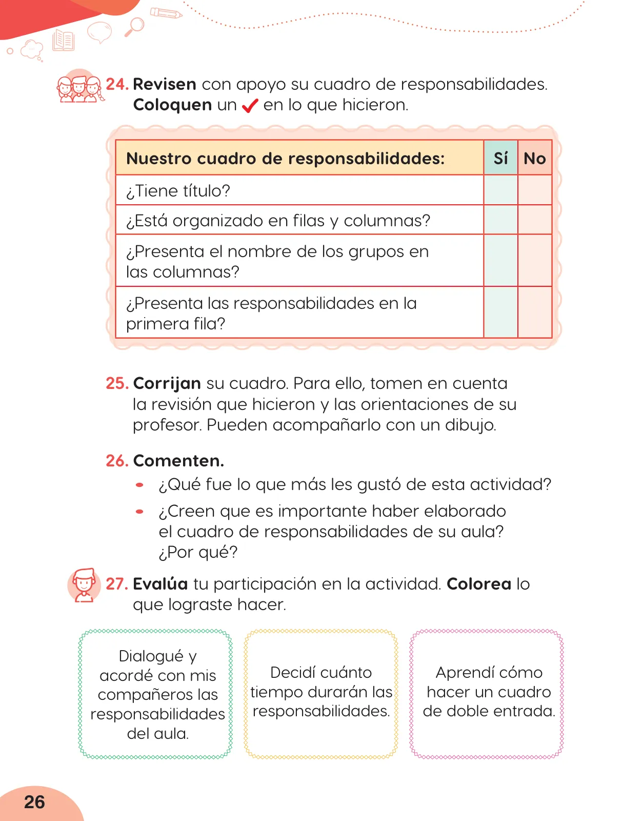 Página 28 de Cuadernillo de Comunicación 2, segundo grado de Primaria · 2023