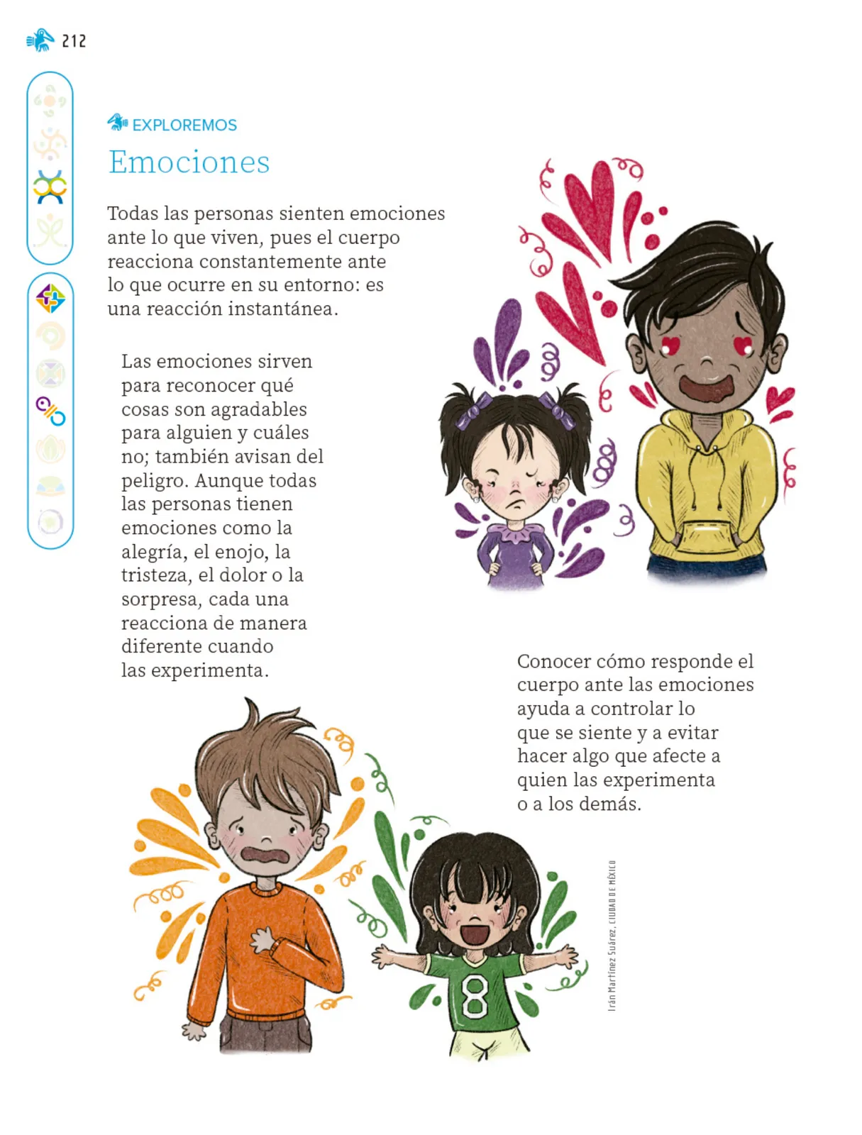 Página 213 de Nuestros saberes: Libro para alumnos, maestros y familia. Libro de Educación Primaria Grado 1° Ciclo Escolar 2025 - 2026