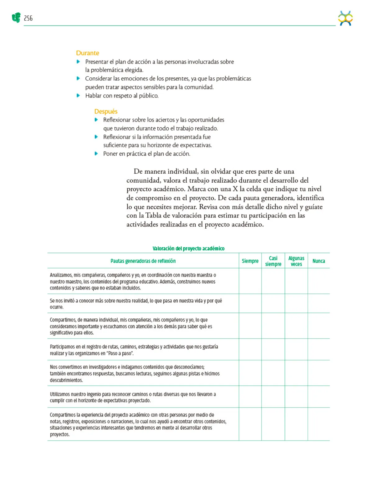 Página 257 de Colección Sk´asolil. Nuestro libro de Proyectos. Tomo I. Libro de Educación Telesecundaria Grado 2° Ciclo Escolar 2025 - 2026