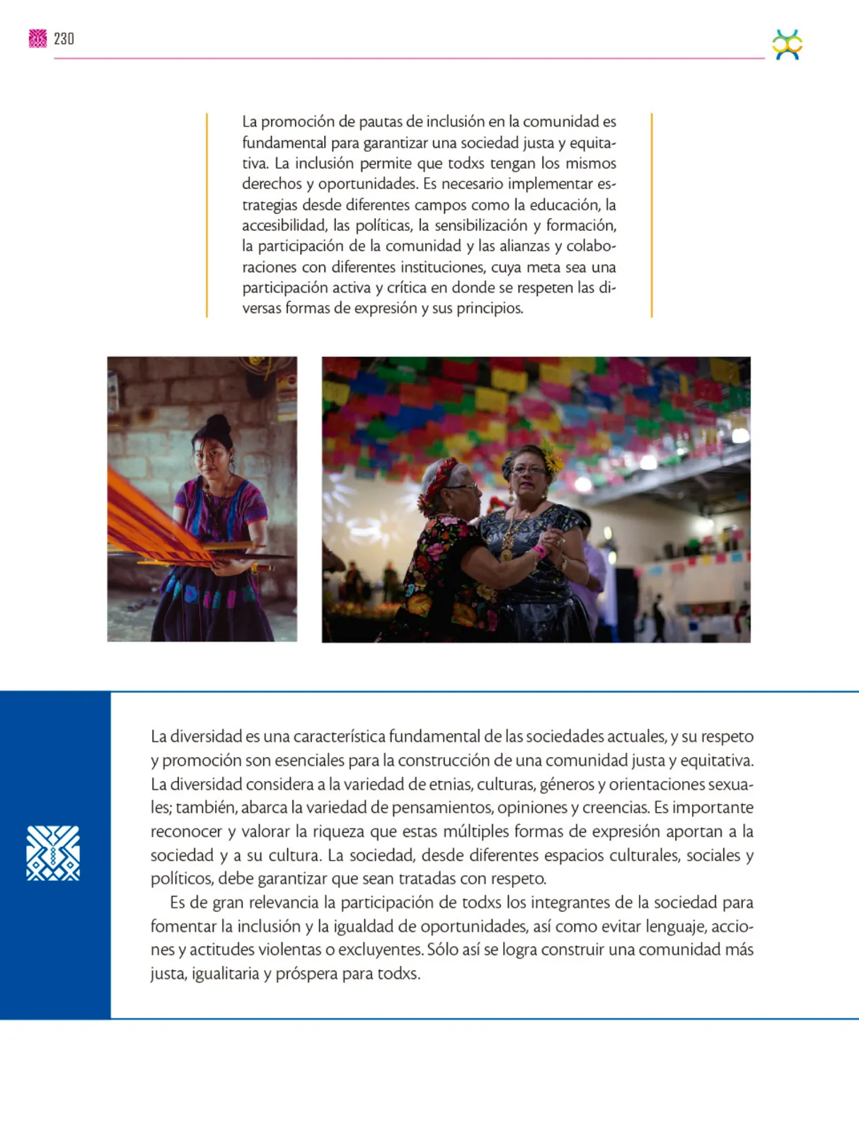 Miniatura página 231 de Colección Nanahuatzin. De lo humano y lo comunitario.   Libro de Educación Secundaria Grado 3°  Ciclo Escolar 2025 - 2026