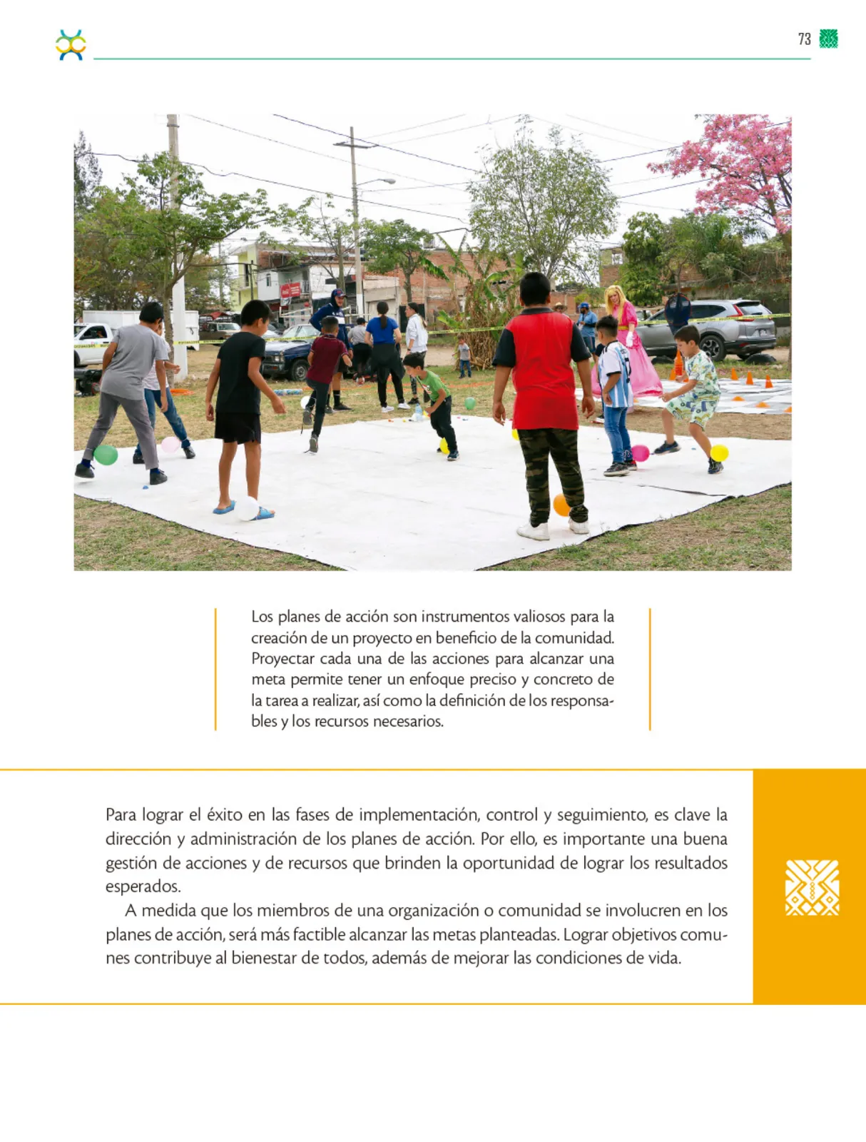 Miniatura página 74 de Colección Sk´asolil. De lo humano y lo comunitario.   Libro de Educación Telesecundaria Grado 2°  Ciclo Escolar 2025 - 2026
