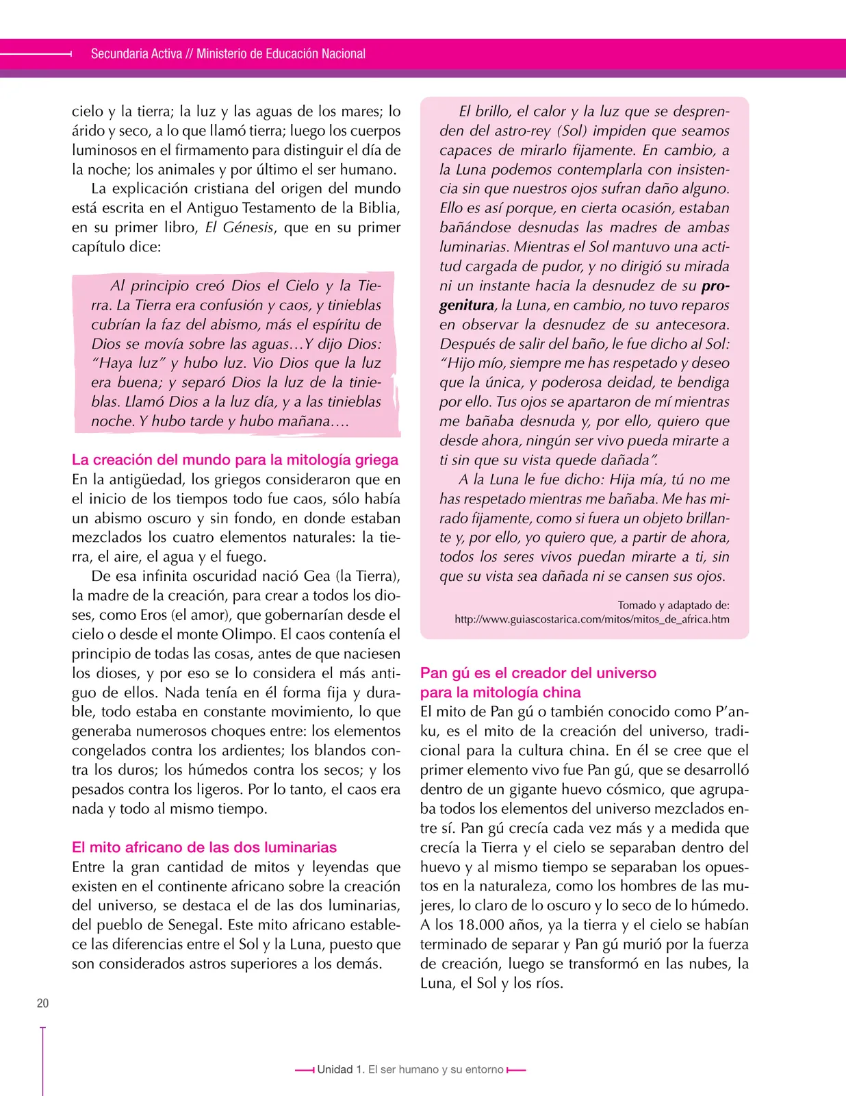 Miniatura página 20 de Ciencias Sociales 6° · Secundaria Activa