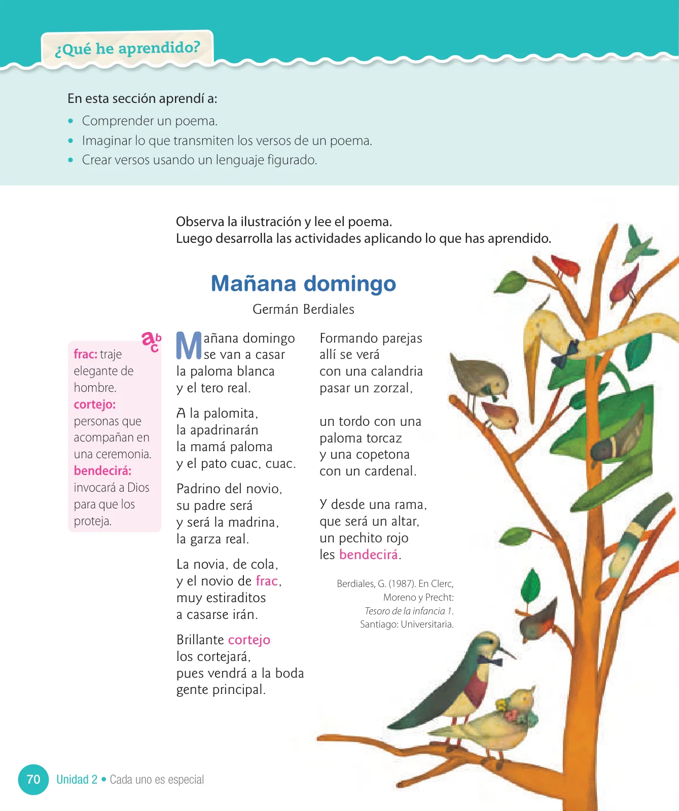 Página 72 de Lenguaje y Comunicación – Cuarto Básico | Texto del Estudiante MINEDUC – Descargar PDF · 2024