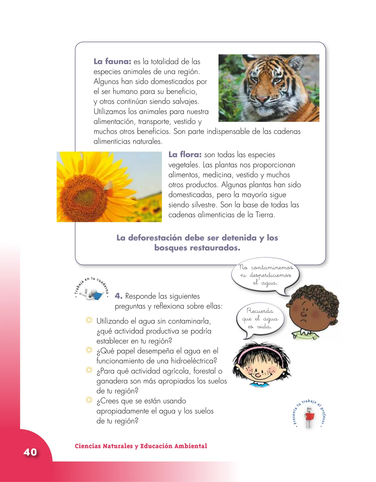 Miniatura página 40 de Ciencias Naturales 5° · Cartilla 02