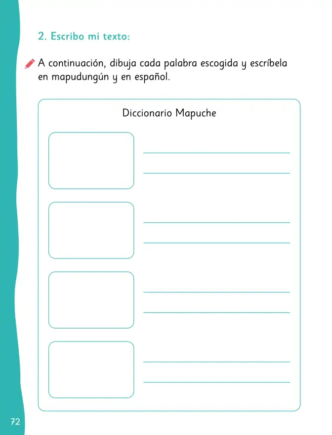 Página 74 de Lenguaje y Comunicación – Segundo Básico – Texto del Estudiante MINEDUC – Descargar PDF · 2024