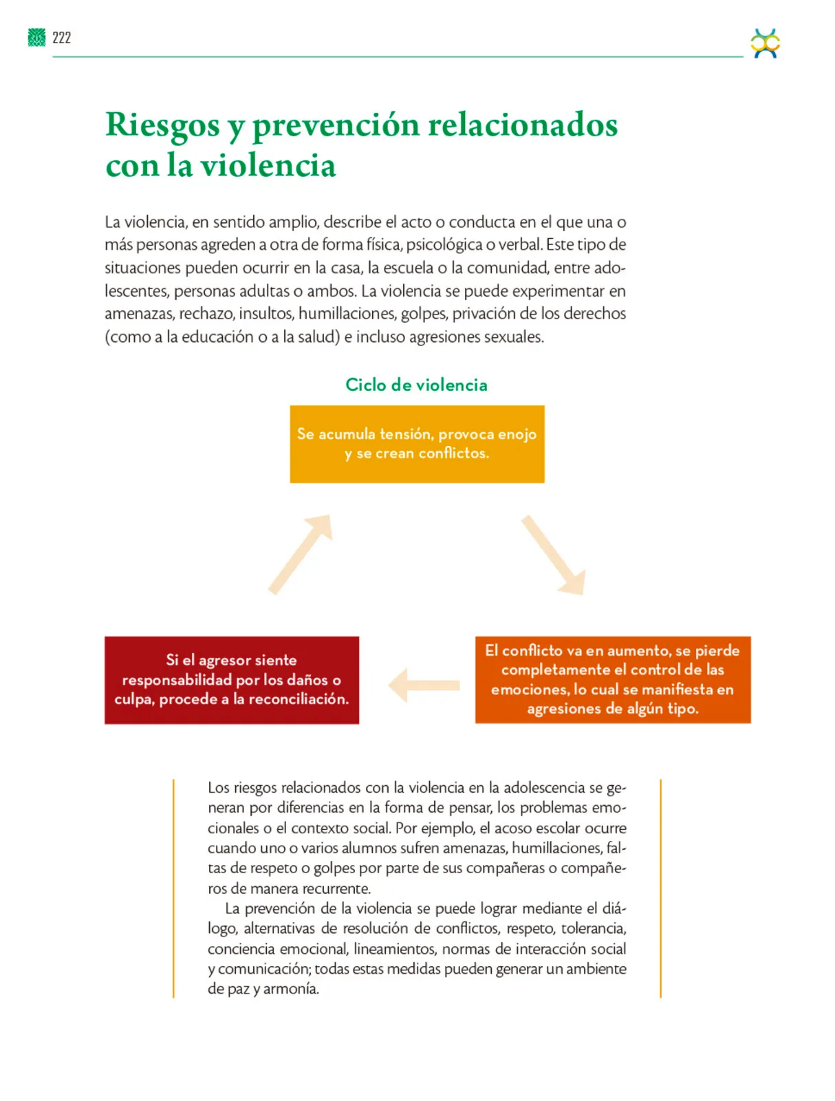 Página 223 de Colección Ximhai. De lo humano y lo comunitario.   Libro de Educación Telesecundaria Grado 1°  Ciclo Escolar 2025 - 2026