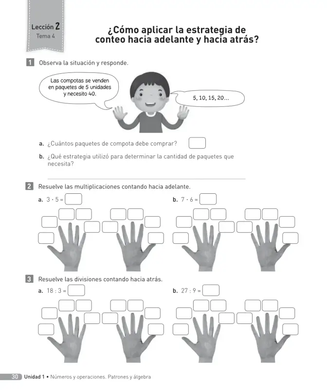 Página 31 de Matemática – Cuarto Básico | Texto del Estudiante MINEDUC – Descargar PDF · 2024