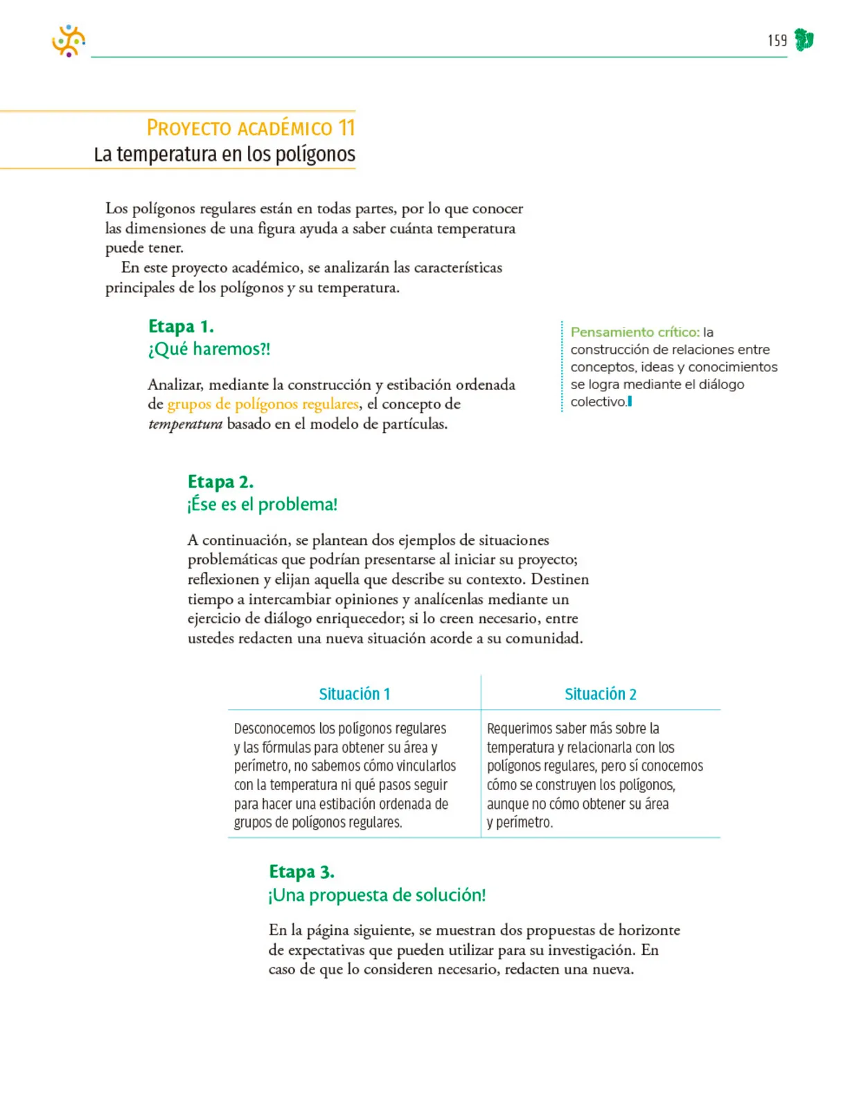 Miniatura página 160 de Colección Sk´asolil. Nuestro libro de Proyectos. Tomo I.    Libro de Educación Telesecundaria Grado 2°  Ciclo Escolar 2025 - 2026