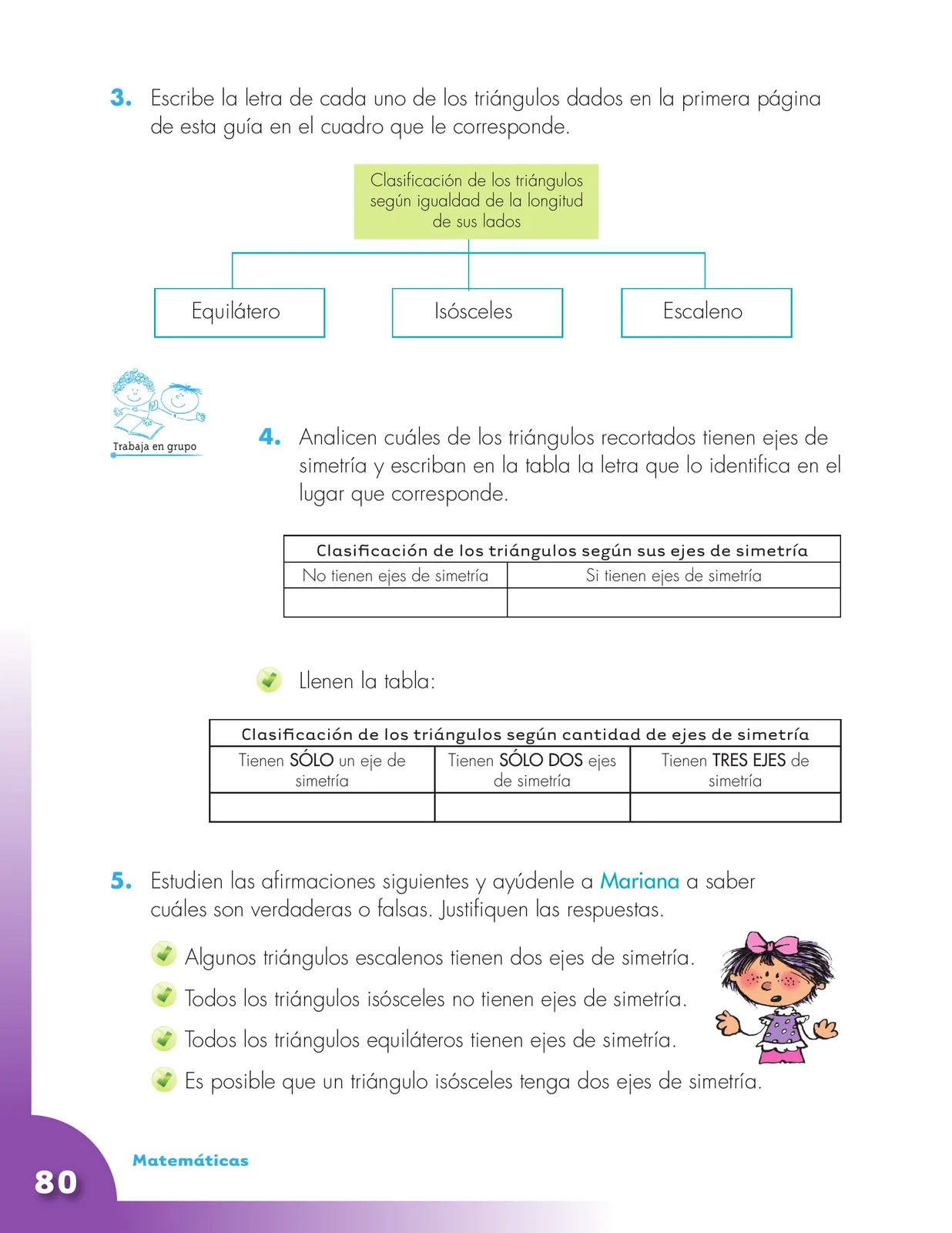 Página 80 de Matematica 3° · Cartilla 02
