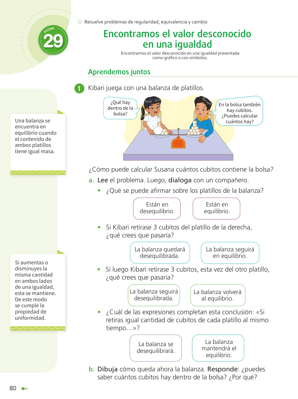 Miniatura página 82 de Texto de Matemática 4. Cuarto grado de Primaria · 2024