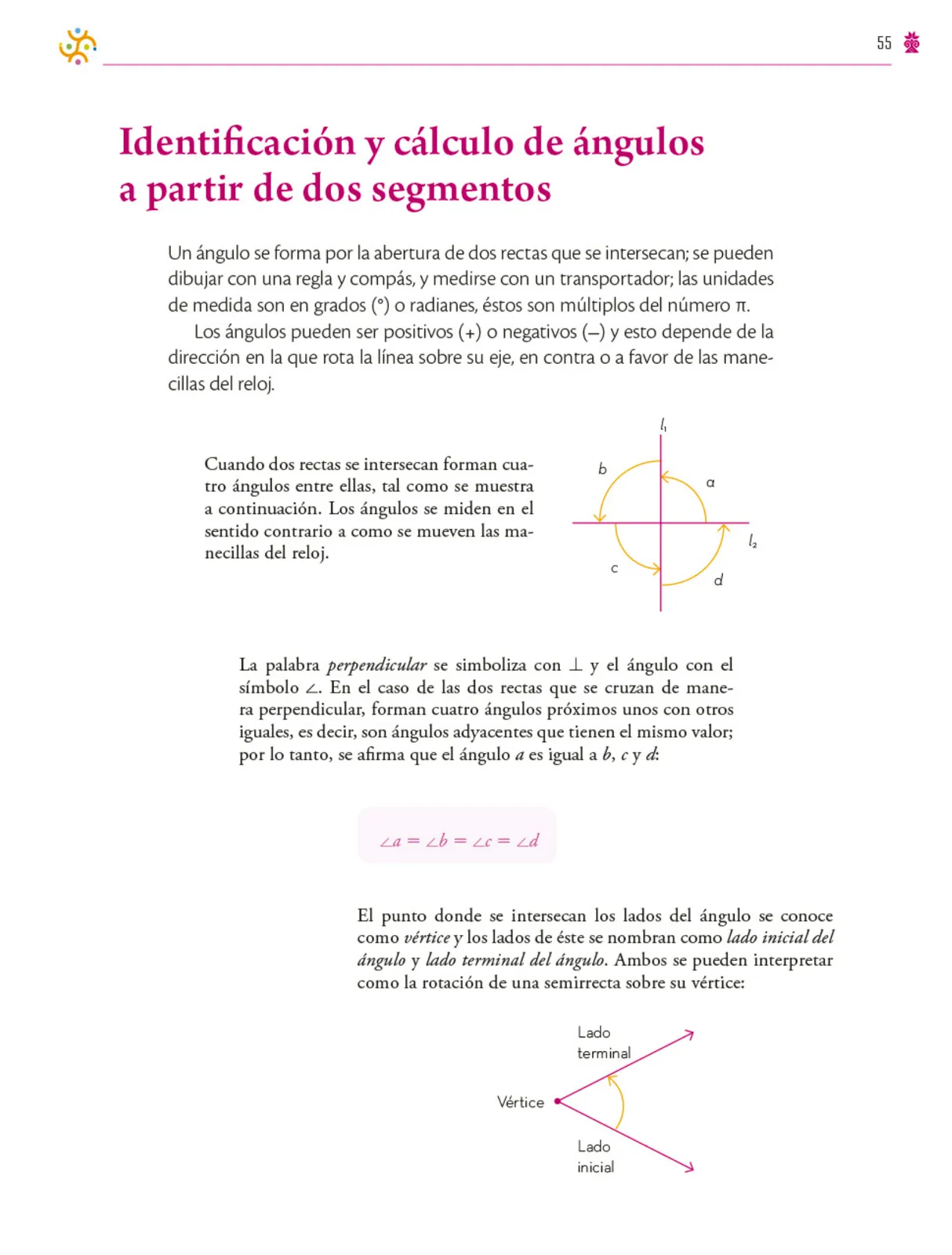 Página 56 de Colección Ximhai. Saberes y pensamiento científico. Libro de Educación Secundaria Grado 1° Ciclo Escolar 2025 - 2026
