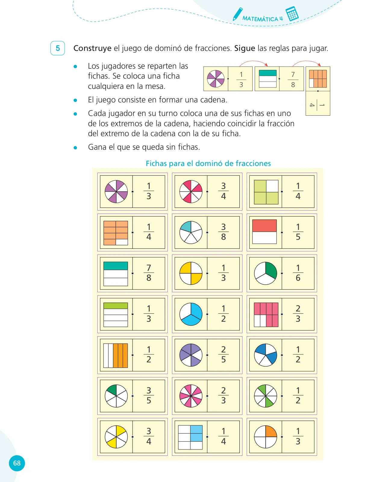 Página 70 de Cuadernillo de Matemática 4, cuarto grado de Primaria · 2023