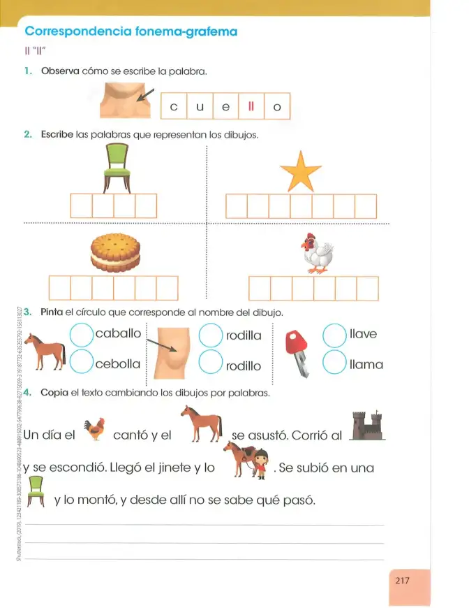 Página 218 de Lengua Y Literatura 2° · Egb 2 Lengua Y Literatura 2025 · 2025