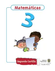 Portada de Matematica 3° · Cartilla 02