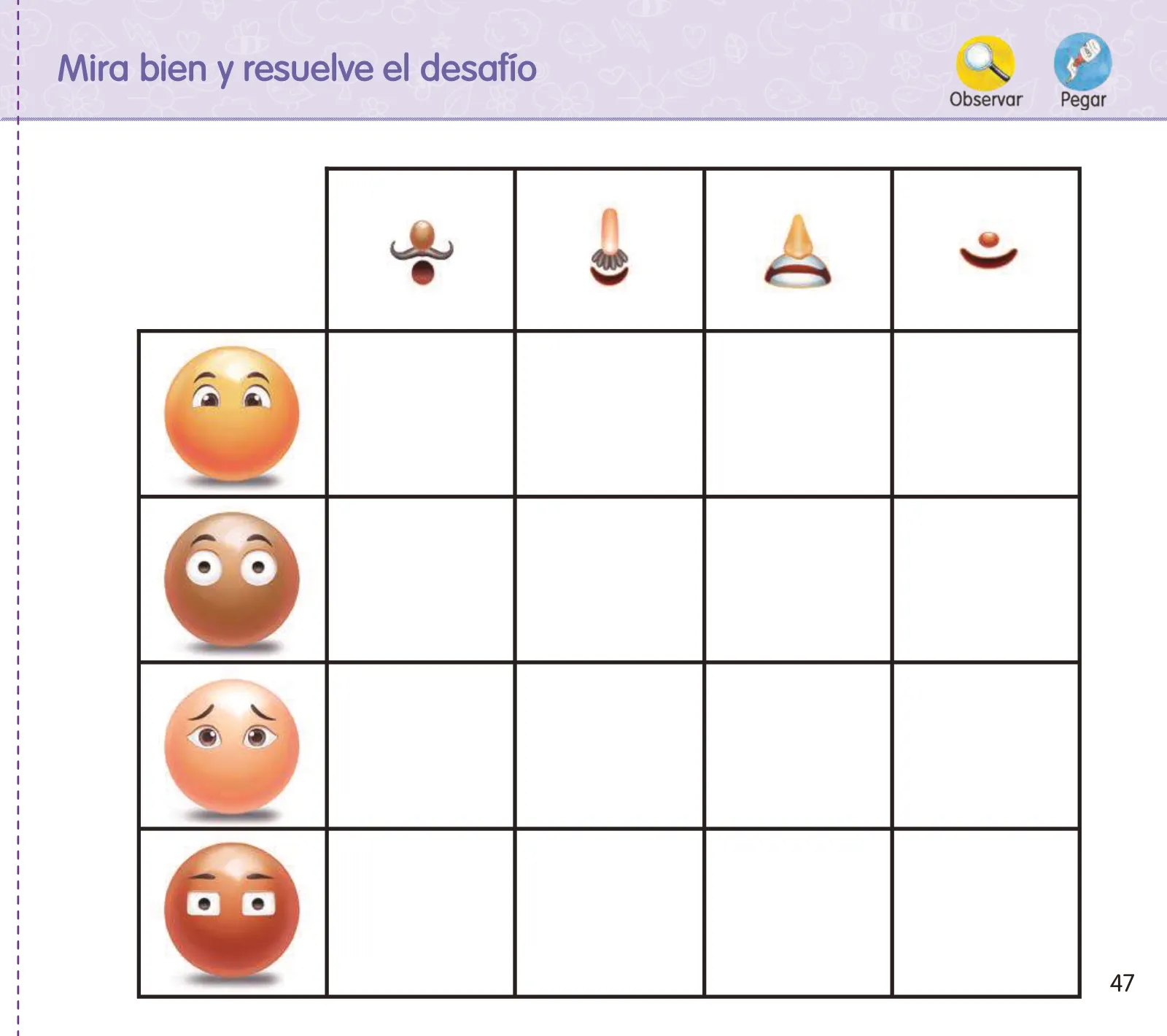 Página 49 de Crea, resuelve y aprende. Material impreso para niñas y niños de 5 años · 2024
