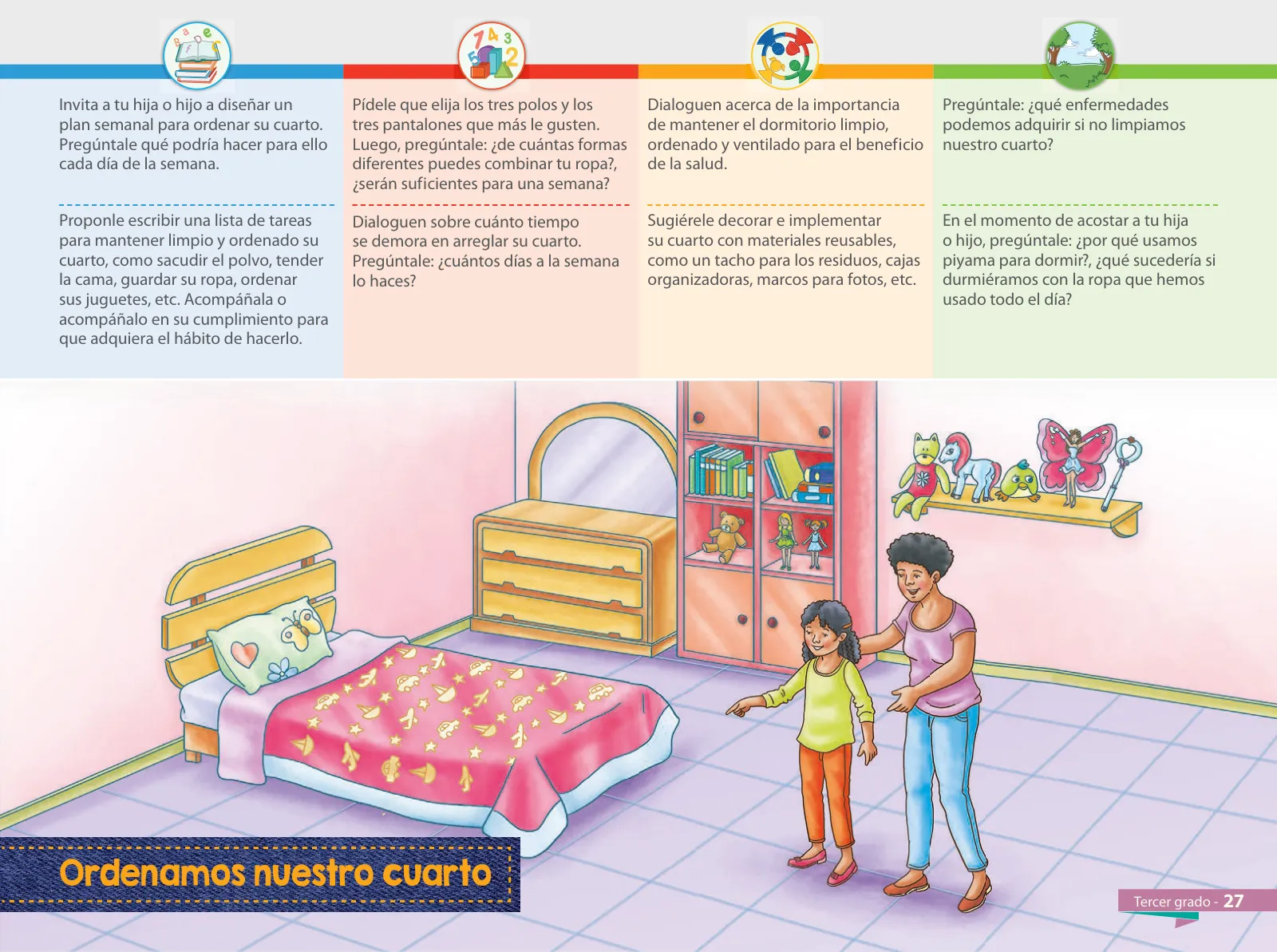 Miniatura página 29 de Aprendemos juntos en familia : guía dirigida a madres y padres. Tercer grado de Educación Primaria · 2019