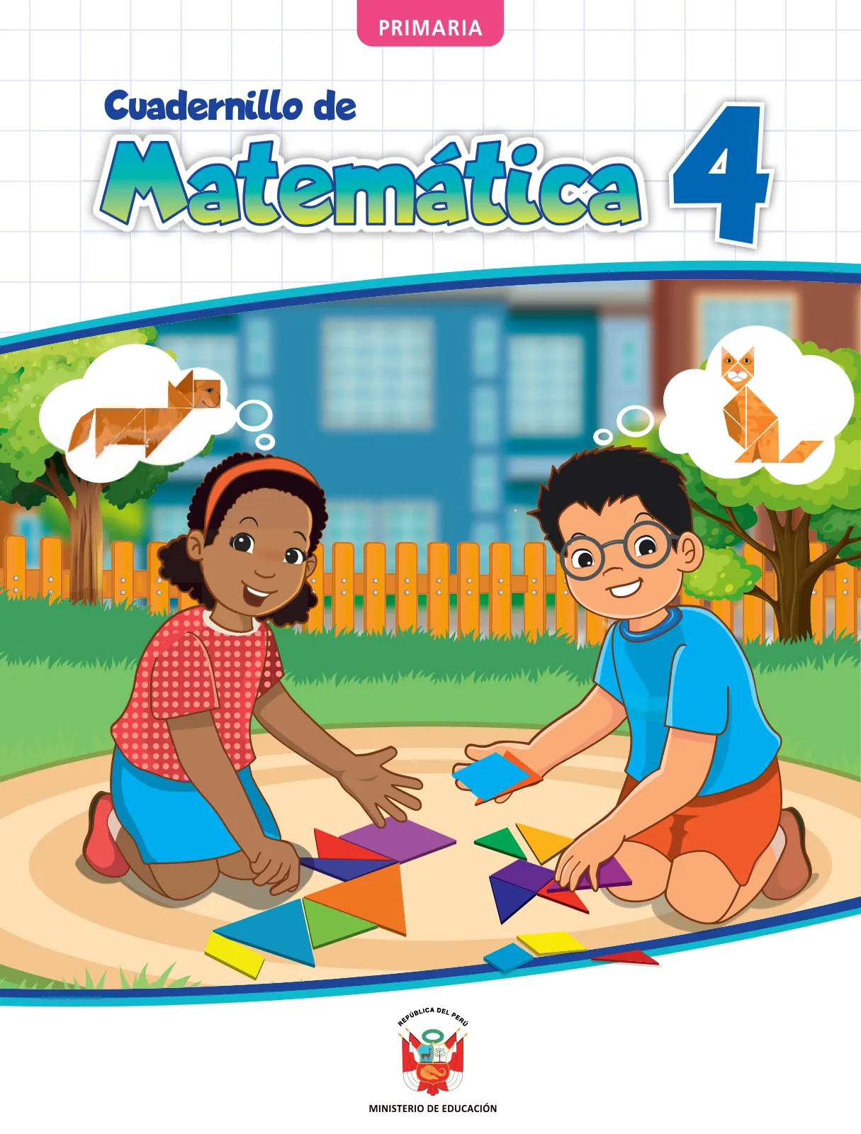 Miniatura página 1 de Cuadernillo de Matemática 4, cuarto grado de Primaria · 2023