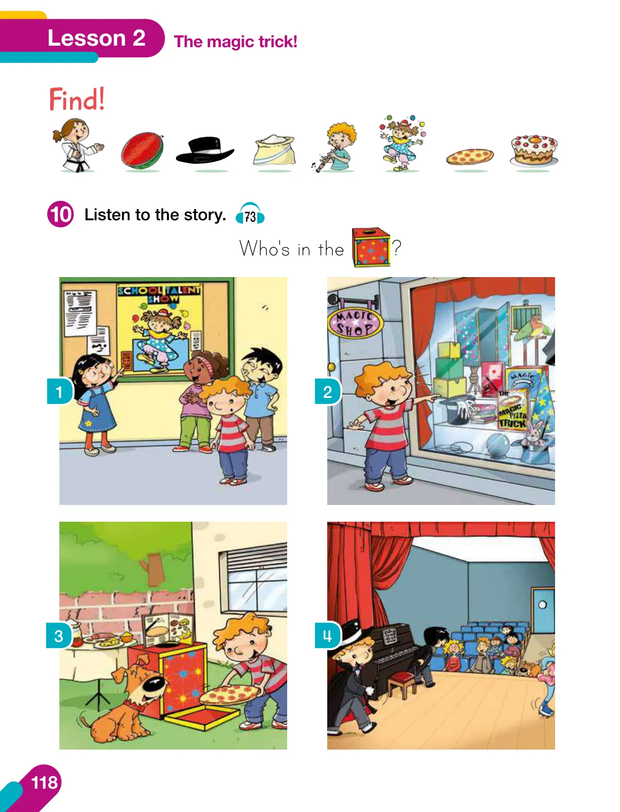 Miniatura página 120 de Inglés – Segundo Básico | Texto del Estudiante MINEDUC – Descargar PDF · 2024
