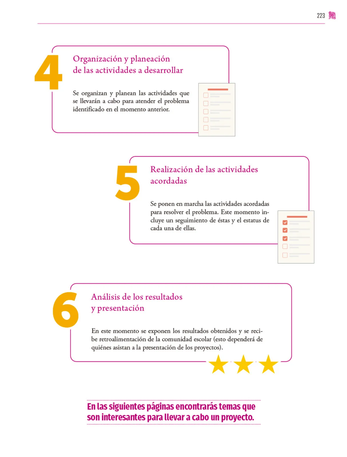 Página 224 de Colección Sk´asolil. Nuestro libro de proyectos. Libro de Educación Secundaria Grado 2° Ciclo Escolar 2025 - 2026