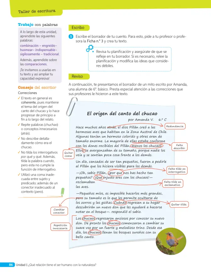 Página 145 de Lenguaje y Comunicación – Sexto Básico | Texto del Estudiante MINEDUC – Descargar PDF · 2024
