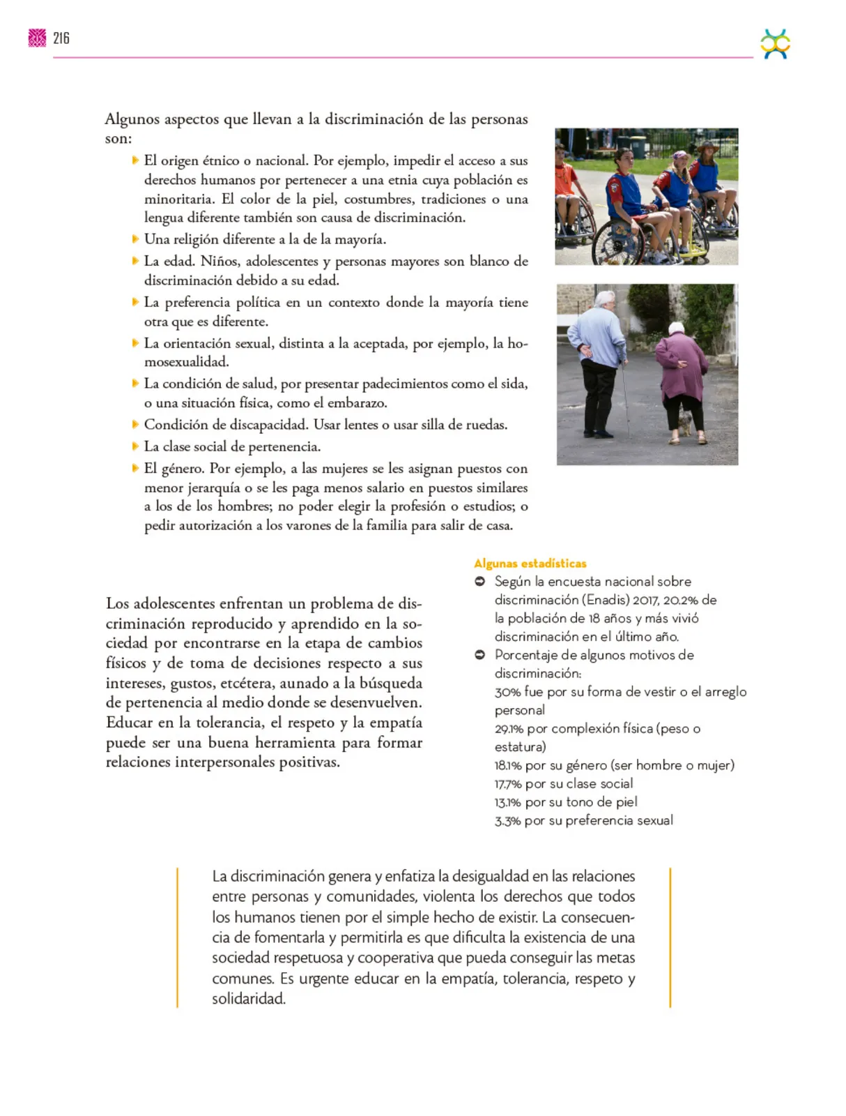 Página 217 de Colección Sk´asolil. De lo humano y lo comunitario. Libro de Educación Secundaria Grado 2° Ciclo Escolar 2025 - 2026
