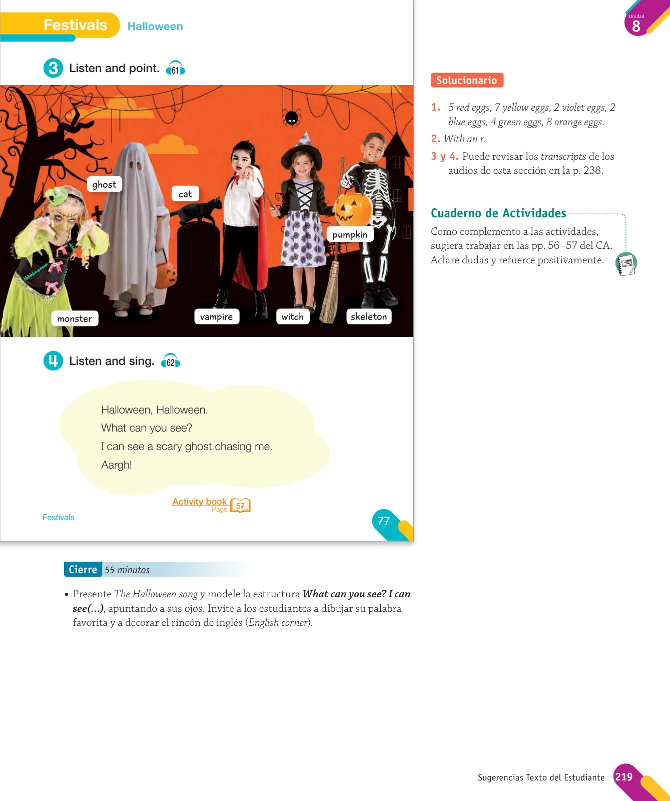 Página 103 de Inglés – Primero Básico | Student’s Book MINEDUC – Descargar PDF · 2024