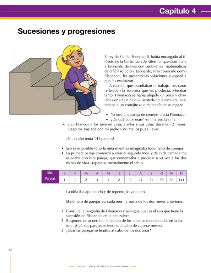 Página 58 de Matematica 9° · Secundaria Activa