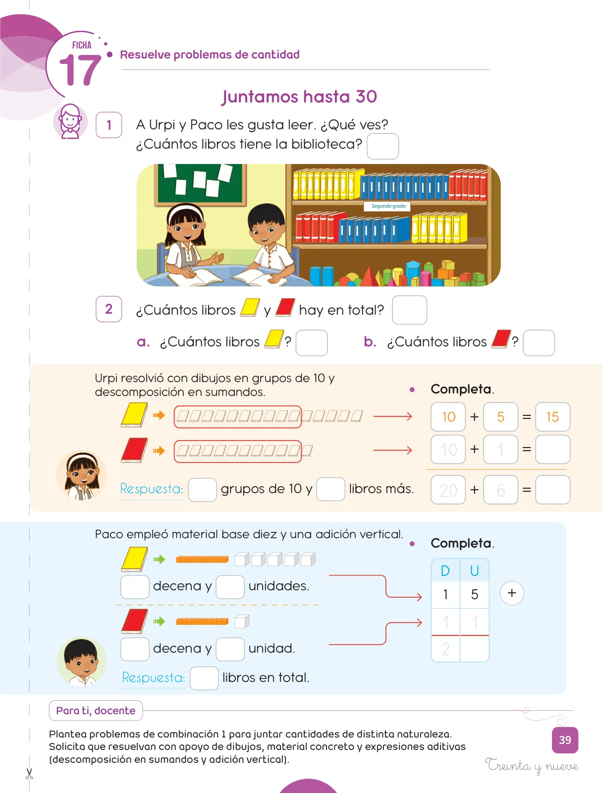 Miniatura página 41 de Cuadernillo de Matemática 2, segundo grado de Primaria · 2023