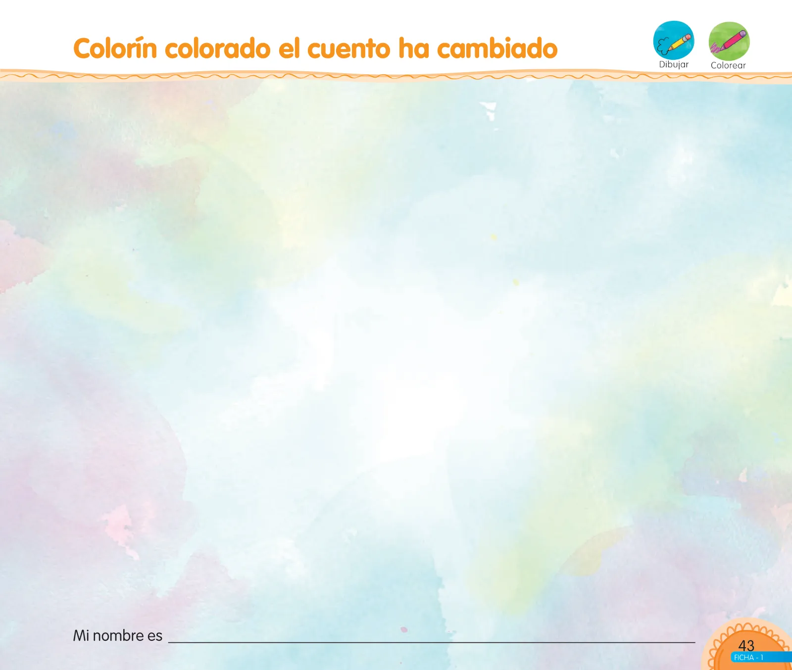 Página 45 de Aprendemos jugando : cuaderno de trabajo para niños y niñas de 4 años · 2017