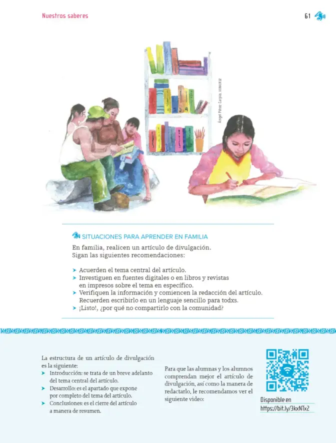 Página 62 de Nuestros saberes: Libro para alumnos, maestros y familia. Libro de Educación Primaria Grado 2° Ciclo Escolar 2025 - 2026