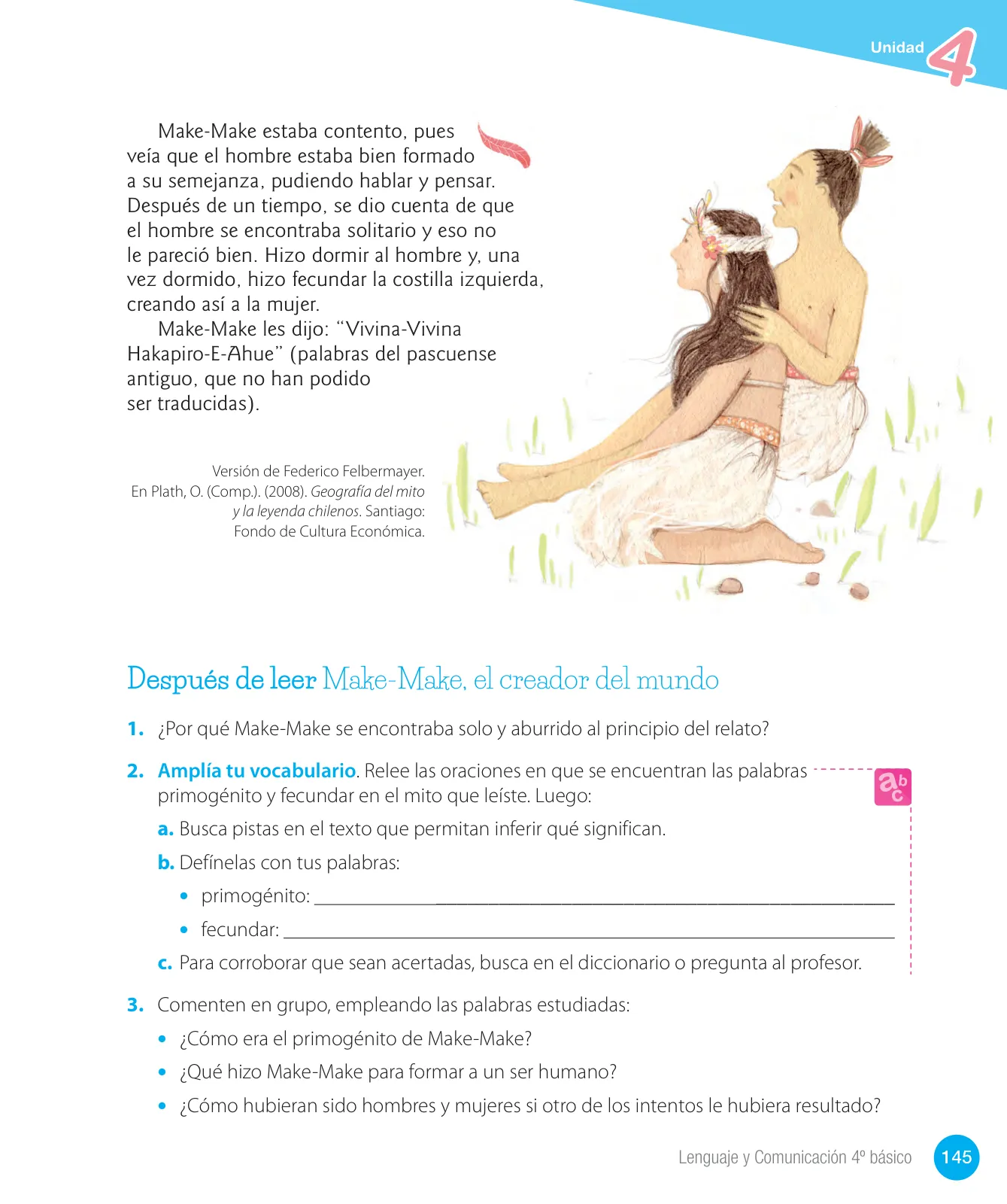 Página 147 de Lenguaje y Comunicación – Cuarto Básico | Texto del Estudiante MINEDUC – Descargar PDF · 2024