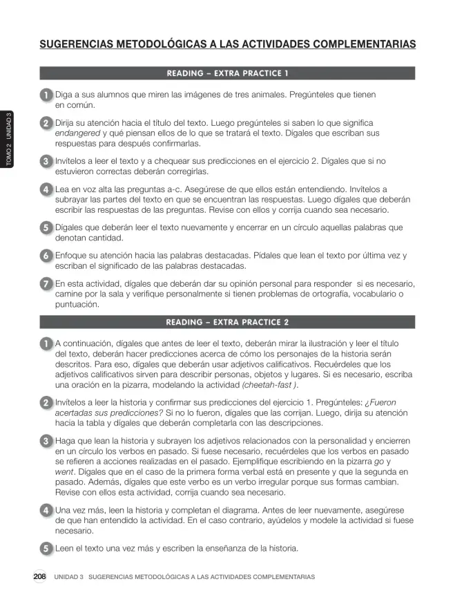 Página 72 de Inglés – Sexto Básico | Student’s Book MINEDUC – Descargar PDF · 2024
