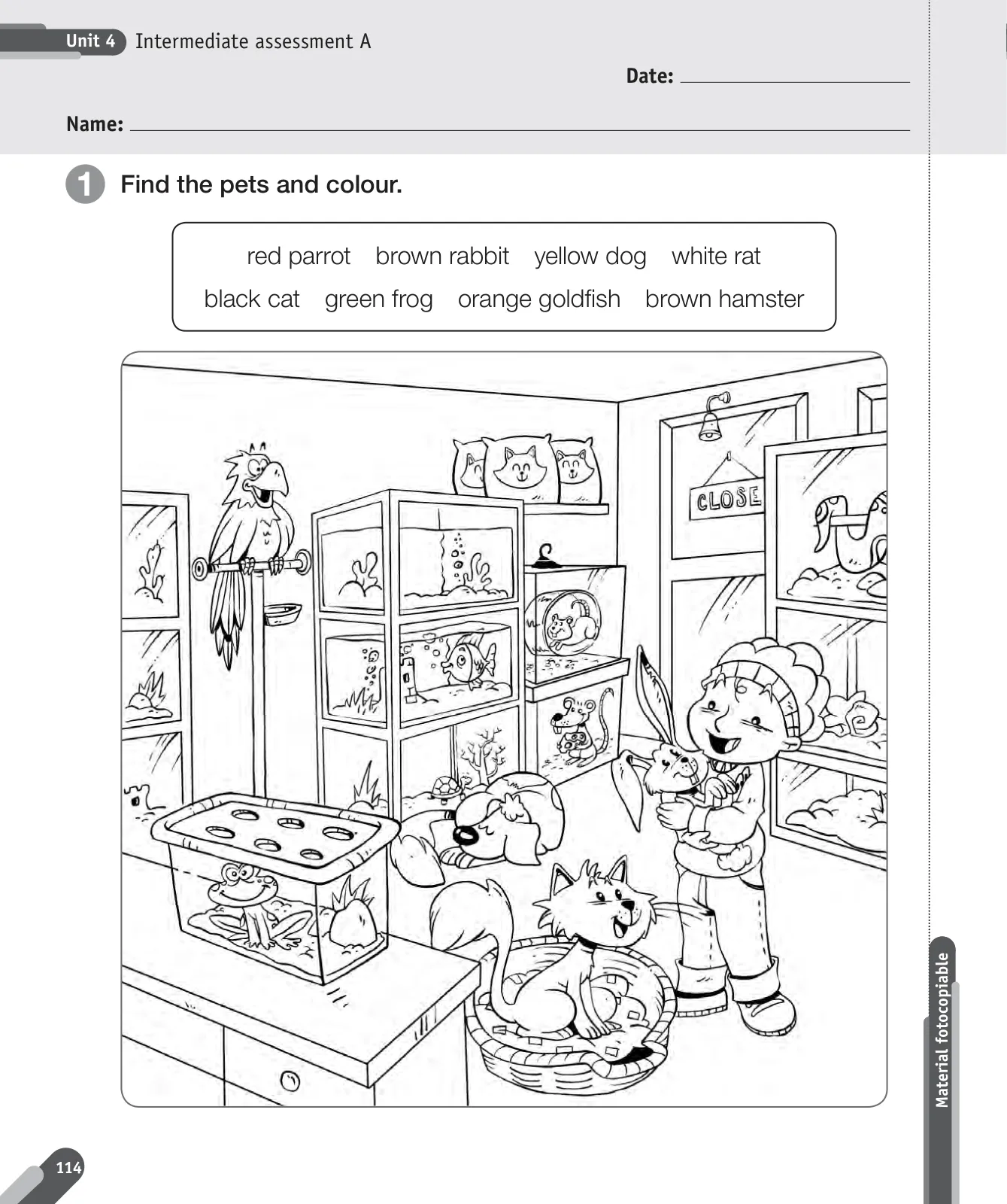 Página 116 de Inglés – Primero Básico | Student’s Book MINEDUC – Descargar PDF · 2024
