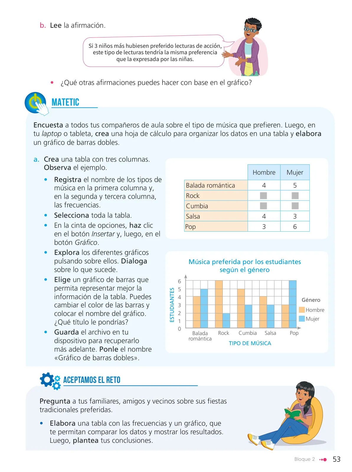 Página 55 de Texto de Matemática 5. Quinto grado de Primaria · 2024