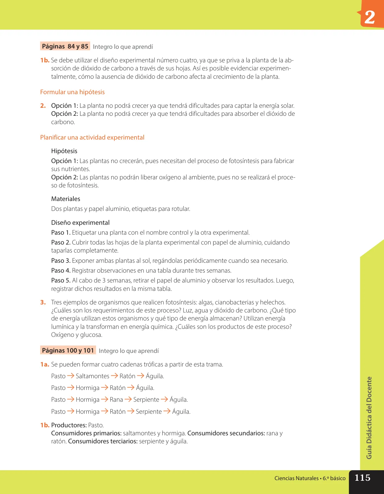 Página 182 de Libro de Ciencias Naturales – Quinto Básico | Texto del Estudiante MINEDUC – Descargar PDF · 2024