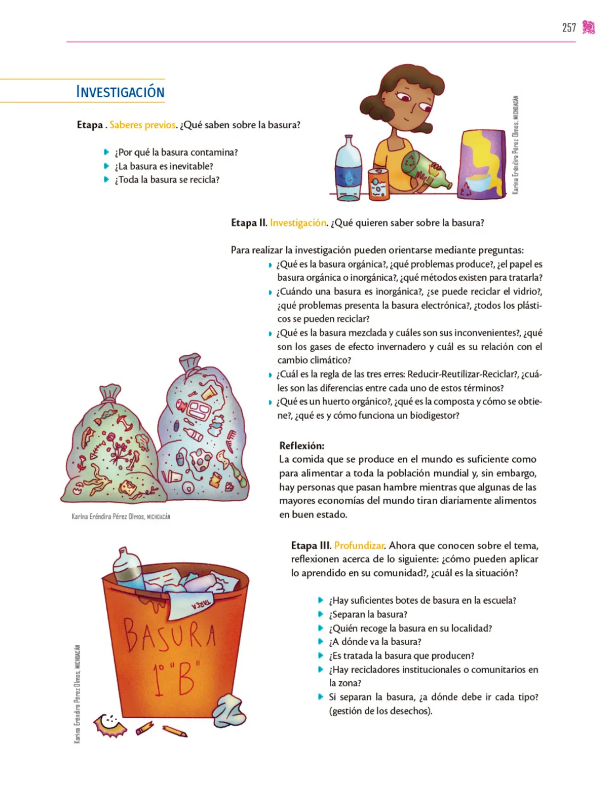 Página 258 de Colección Nanahuatzin. Nuestro libro de proyectos. Libro de Educación Secundaria Grado 3° Ciclo Escolar 2025 - 2026