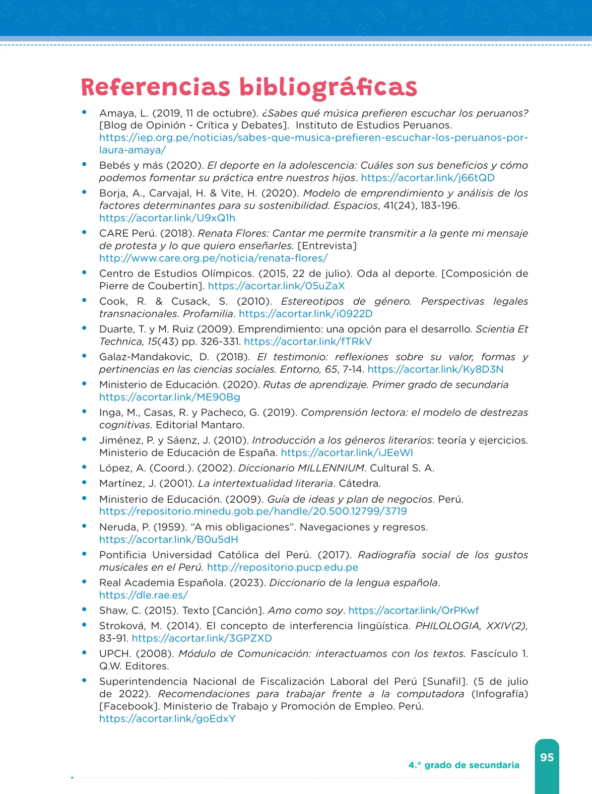 Página 97 de Fichas de aprendizaje de Comunicación 4 · 2024