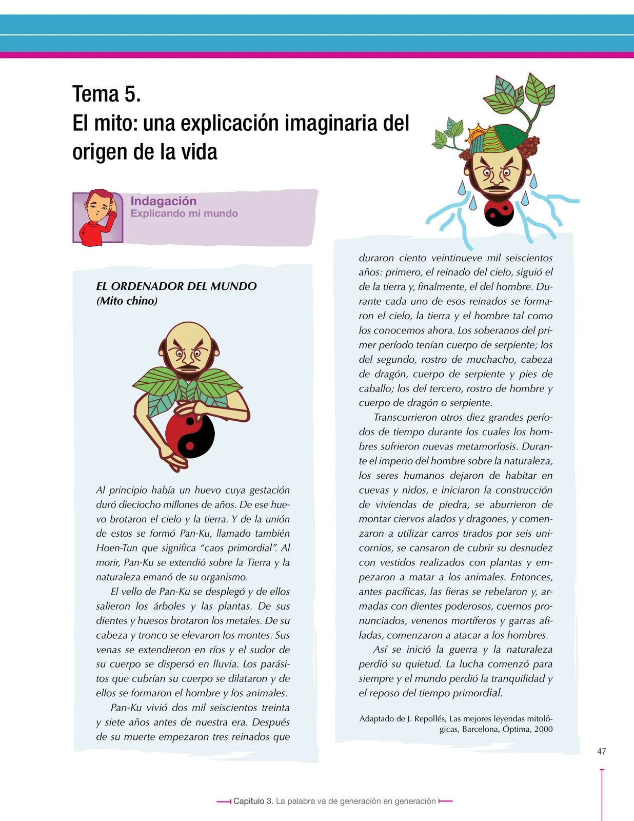 Miniatura página 47 de Lenguaje 7° · Secundaria Activa