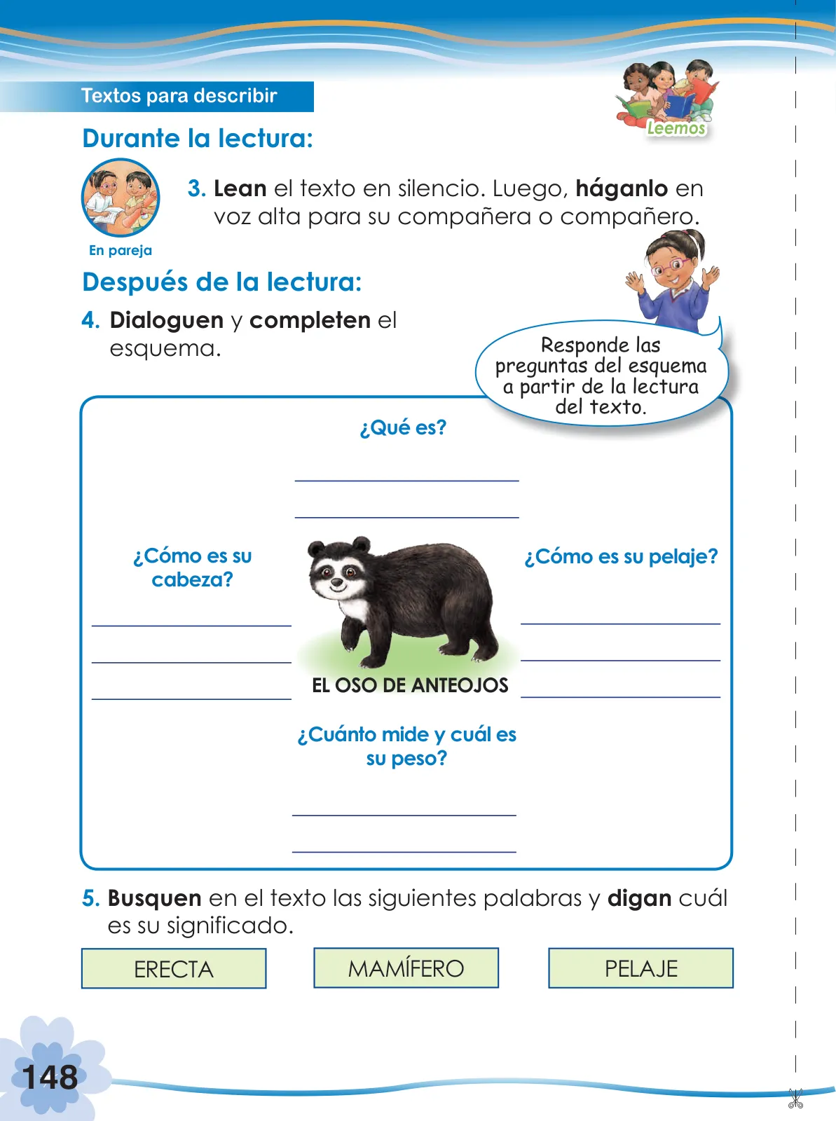 Miniatura página 150 de Comunicación 2 : cuaderno de trabajo para segundo grado de Educación Primaria 2019 · 2019