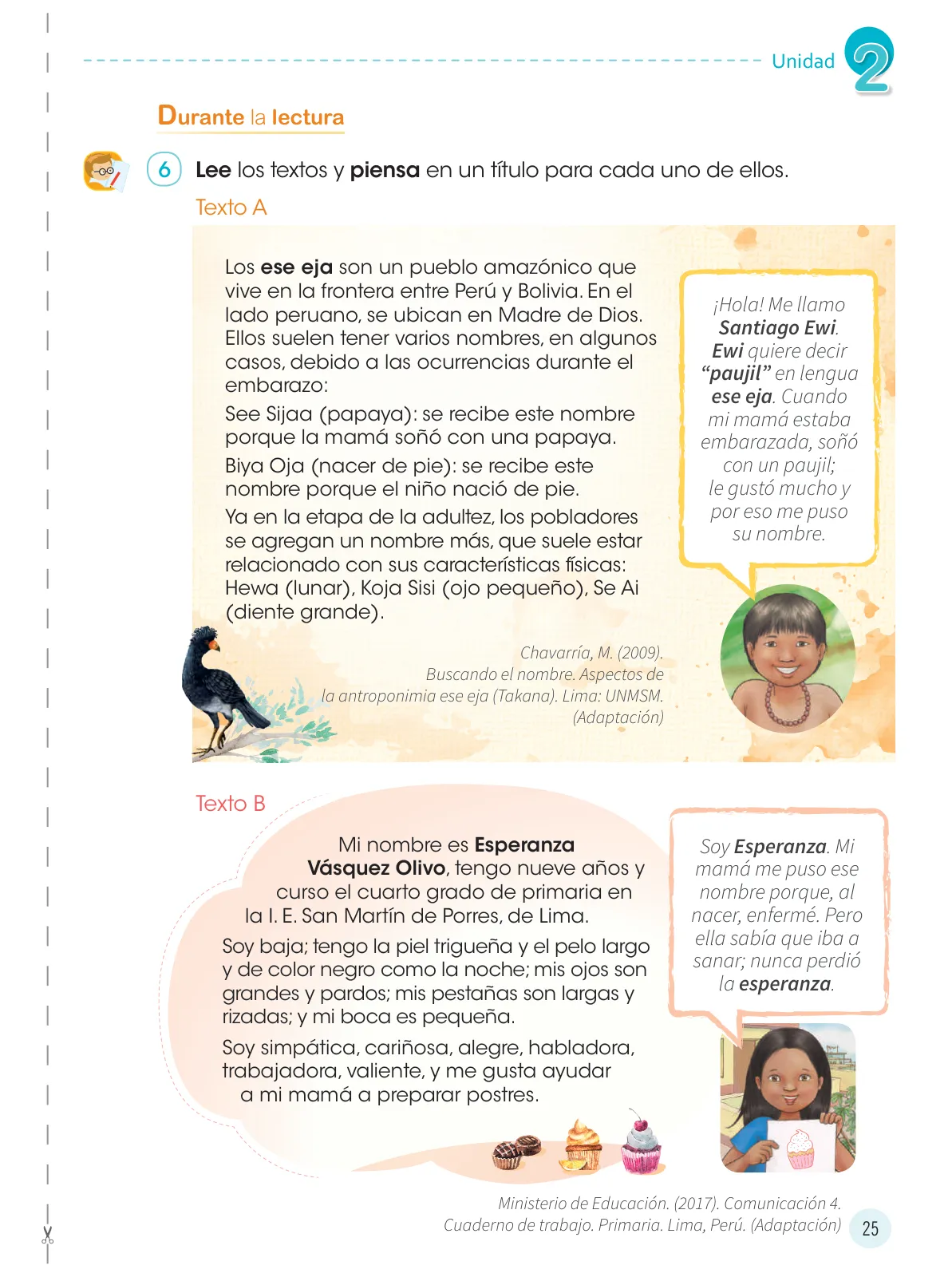 Página 27 de Comunicación 4 : cuaderno de trabajo para cuarto grado de Educación Primaria 2019 · 2019