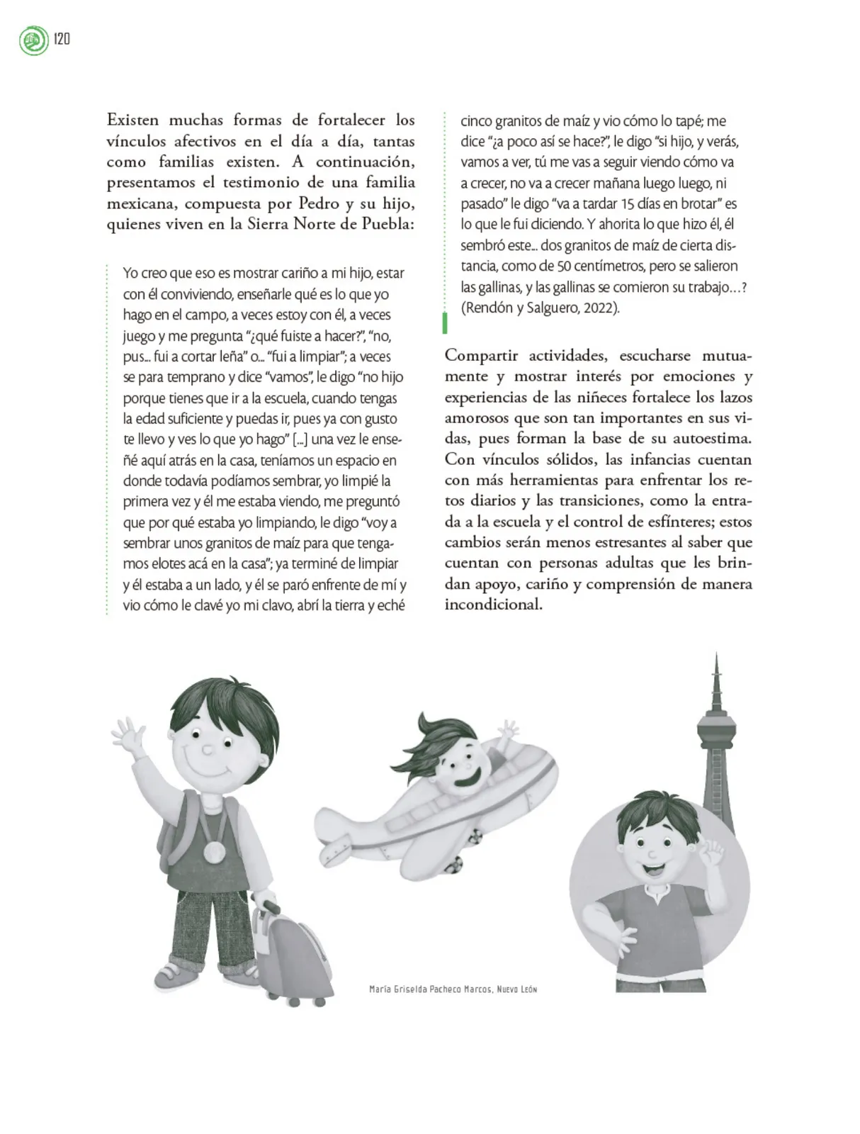 Miniatura página 121 de Crianza para la libertad. Libro para las familias. Fase 2  Libro de Educación Preescolar Grado 1°, 2°, 3°  Ciclo Escolar 2025 - 2026
