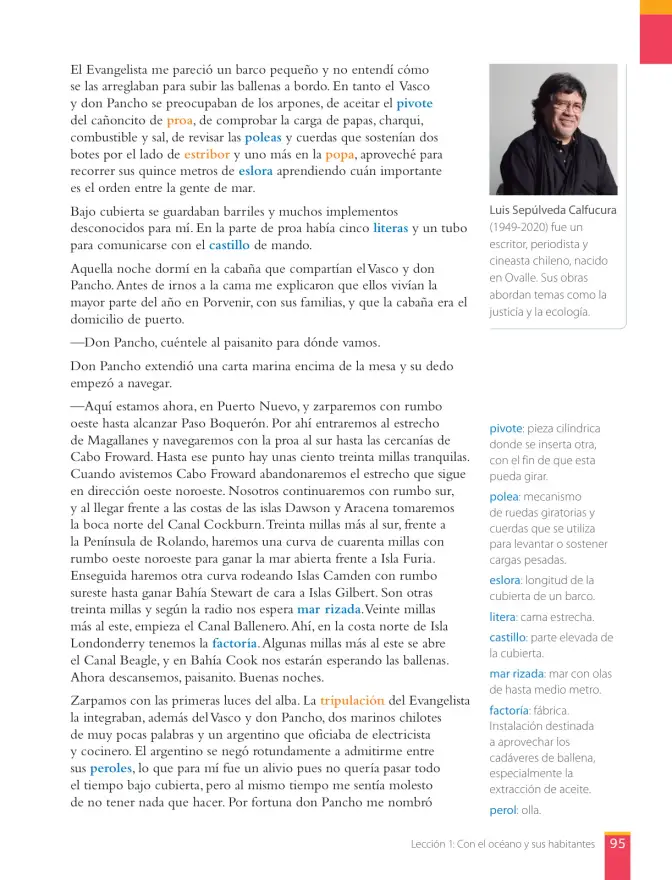 Página 97 de Libro de Lengua y Literatura – Séptimo Básico | Texto del Estudiante MINEDUC – Descargar PDF · 2024