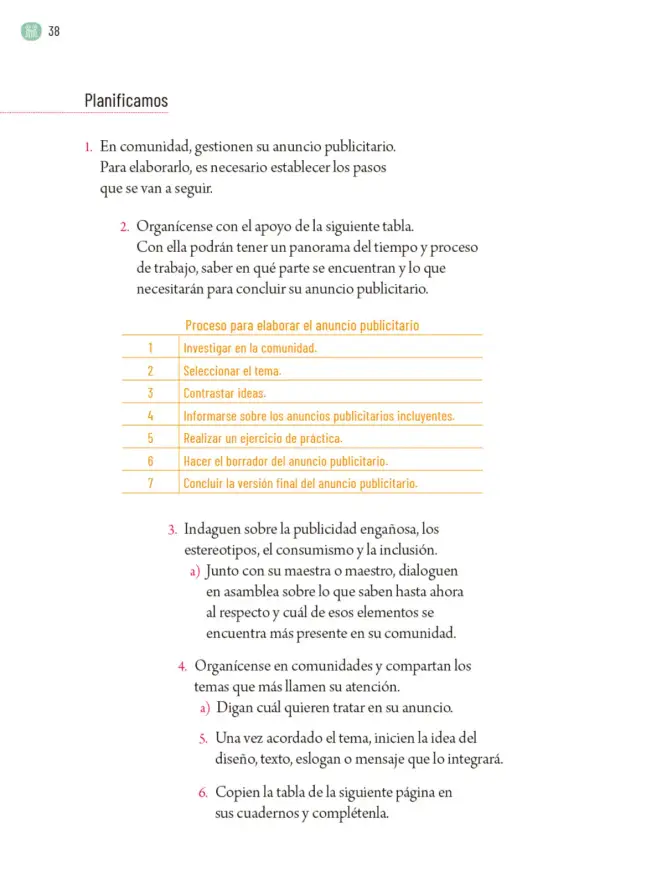 Página 41 de Proyectos Comunitarios. Libro de Educación Primaria Grado 5° Ciclo Escolar 2025 - 2026